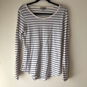 Striped Long Sleeve Top